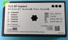 Load image into Gallery viewer, NEW UNUSED Lot of 7 Straumann SLActive Dental Implant Systems
