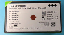 Load image into Gallery viewer, NEW UNUSED Lot of 7 Straumann SLActive Dental Implant Systems
