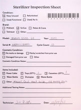 Load image into Gallery viewer, NEW UNUSED SciCan STATIM 2000 G4 Steam Cassette Autoclave Instrument Sterilizer
