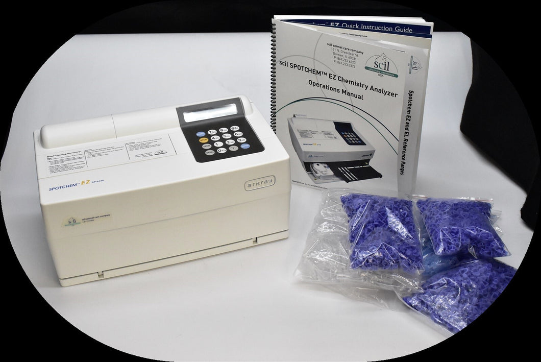 Heska Spotchem EX SP-4430 Veterinary Chemistry Analyzer Unit - FOR PARTS/REPAIR