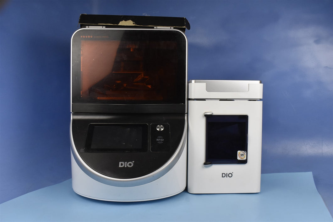 DIO PROBO Dental 3D Printer w/ Procure Post Processing System (2019)