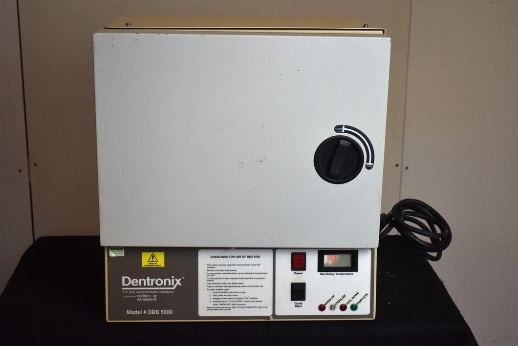 Dentronix DDS 5000 Dental Medical Dry Heat Sterilizer - FOR PARTS