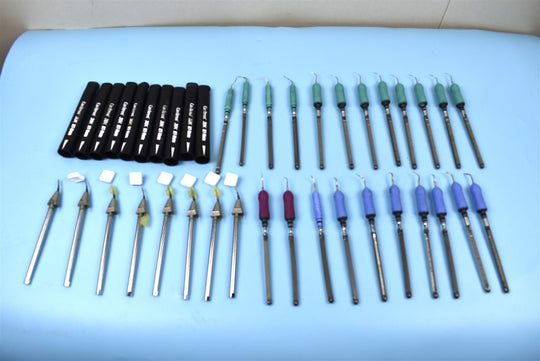 Lot of 40 Dentsply Cavitron 30K Sterimate Handpieces with Inserts
