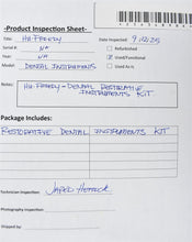 Load image into Gallery viewer, Lot of 4 Hu-Friedy Restorative Dental Instrument Kits
