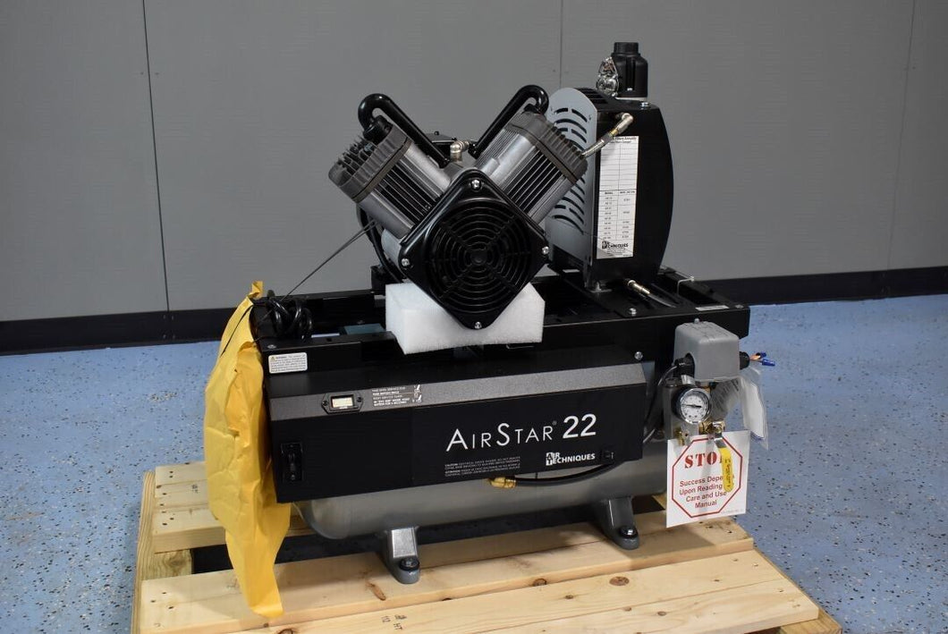 NEW UNUSED Air Techniques AirStar 22 Dental Air Compressor Unit