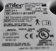 Load image into Gallery viewer, Adec 311 Dental Chair with 541 12 O&#39;Clock Rear Delivery, 375L Exam Light
