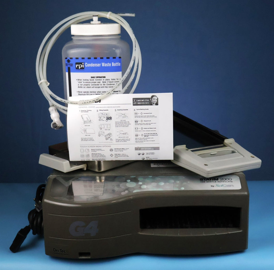 SciCan STATIM 2000 G4 Dental Cassette Autoclave Sterilizer