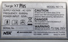 Load image into Gallery viewer, NSK Surgic XT Plus Dental Surgical Console &amp; Micromotor System
