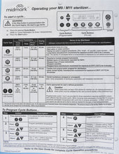 Load image into Gallery viewer, Midmark Ritter M11 Dental Autoclave Sterilizer REFURBISHED w/ 1 YEAR WARRANTY
