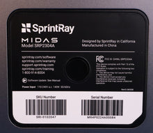 Load image into Gallery viewer, SprintRay Midas Dental Digital Press Stereolithography 3D Printer
