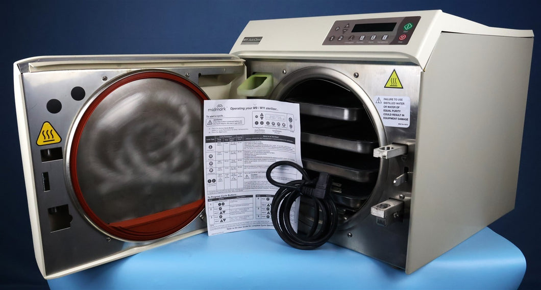 Midmark Ritter M11 Dental Autoclave Sterilizer REFURBISHED w/ 1 YEAR WARRANTY