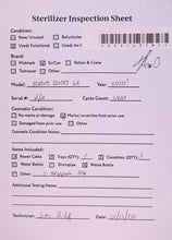 Load image into Gallery viewer, SciCan STATIM 5000 G4 Dental Cassette Autoclave Instrument Sterilizer
