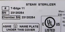 Load image into Gallery viewer, Tuttnauer T-Edge 11 230 Volt Dental Sterilizer Instrument Sterilizing- FOR PARTS
