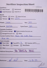 Load image into Gallery viewer, W&amp;H Lexa Dental Autoclave Instrument Sterilizer System (2021)
