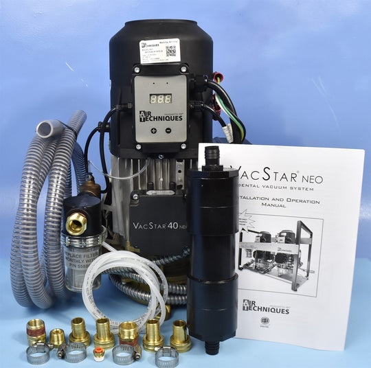 NEW UNUSED Air Techniques VacStar 40 NEO Dental Vacuum Pump System (2022)