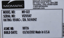 Load image into Gallery viewer, Midmark M11 Dental Autoclave Sterilizer REFURBISHED w/ 1 YEAR WARRANTY
