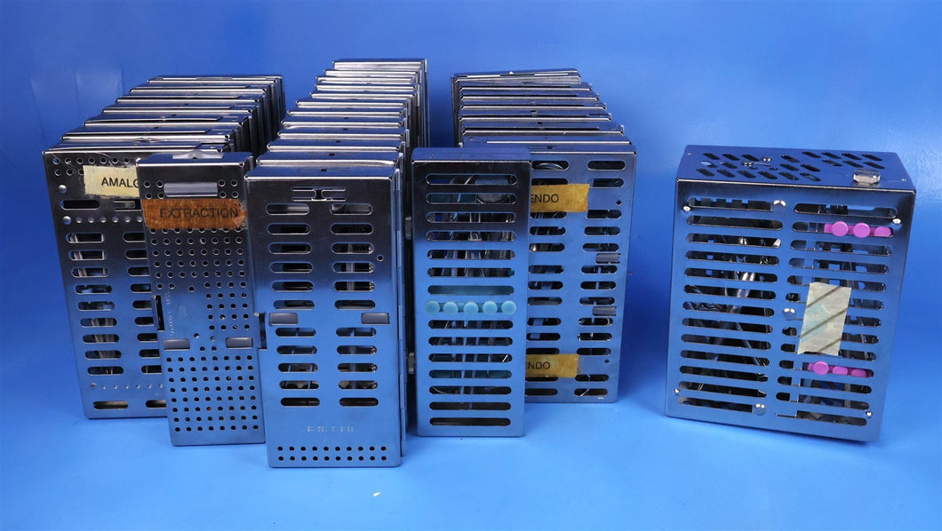 Lot of 14 Hu-Friedy Dental Cassette Instrument Kits