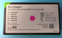 Load image into Gallery viewer, NEW UNUSED Lot of 8 Straumann Roxolid  Dental Implant Systems
