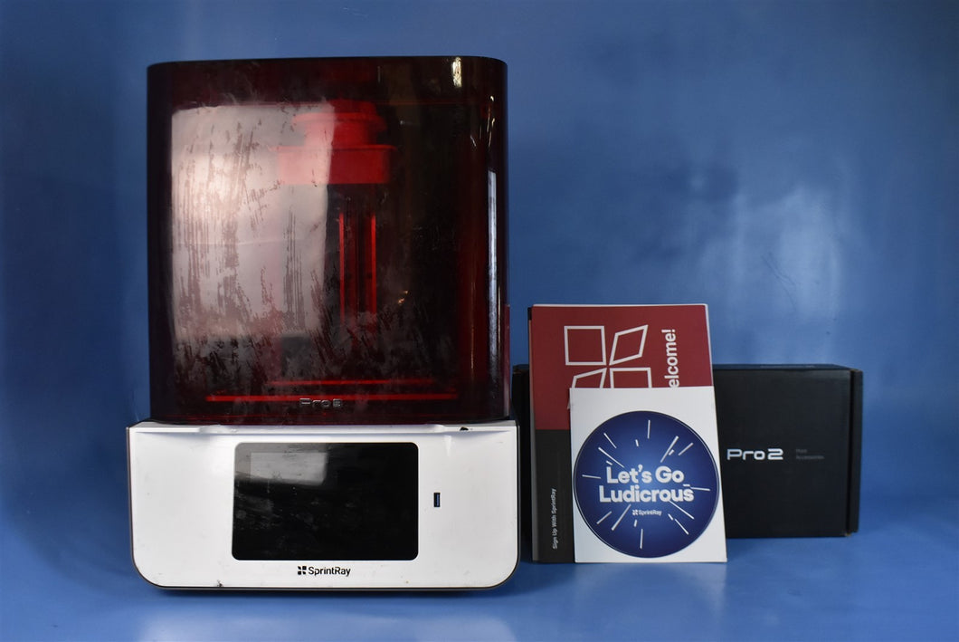 SprintRay Pro S (SRP21108) Dental Resin 3D Printer System