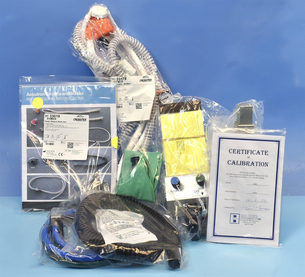 NEW UNUSED Belmed PC7 5000 Dental N2O Nitrous Oxide Flowmeter System