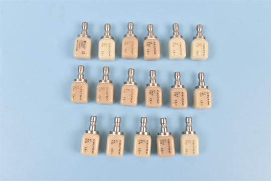 Lot of 17 Dentsply Celtra Dental Milling Blocks for CAD/CAM Dentistry