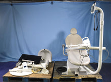 Load image into Gallery viewer, Adec 311 Dental Exam Chair w/ 541 12 O&#39;Clock Rear Delivery, 375L Exam Light
