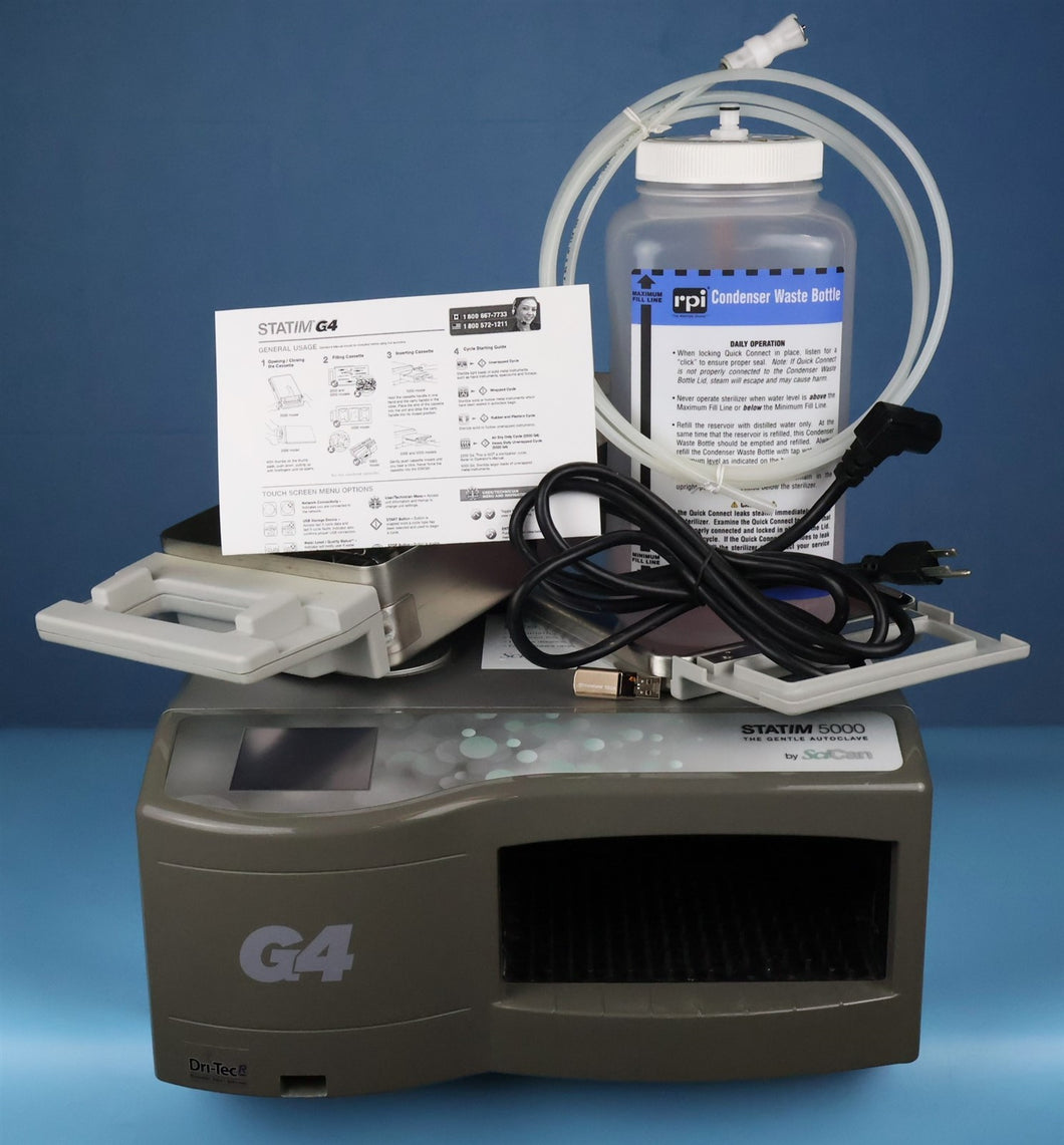 SciCan STATIM 5000 G4 Dental Autoclave Cassette Sterilizer