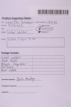 Load image into Gallery viewer, LaserStar Technologies Workstation Deluxe Industrial Welder
