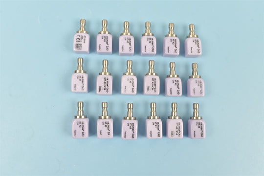 Lot of 18 Ivoclar Vivadent Dental Milling Blocks for CAD/CAM Dentistry