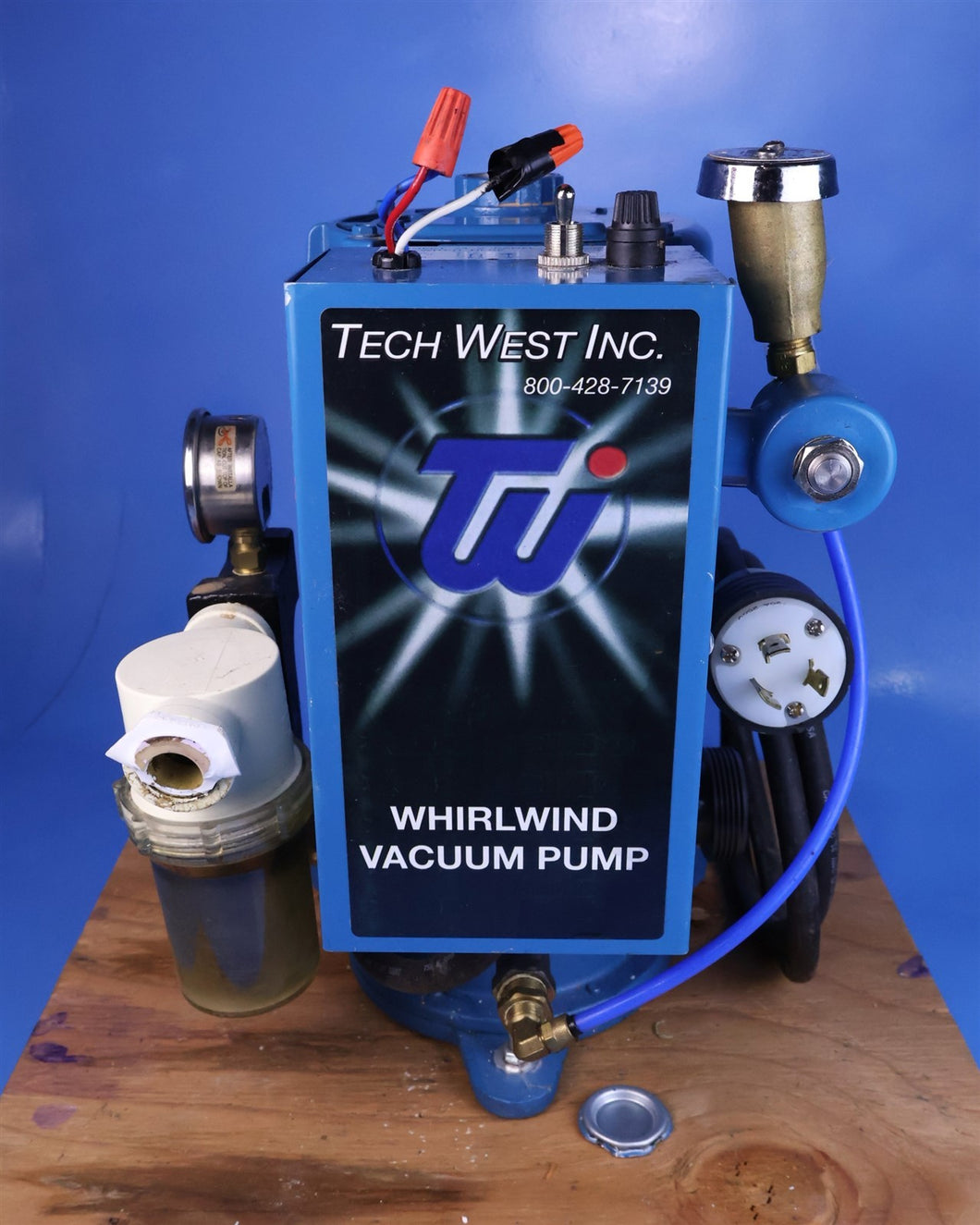 Techwest Whirlwind Dental Vacuum Pump Operatory Suction Unit FOR PARTS