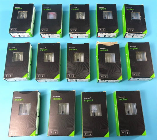 NEW UNUSED Lot of 14 Straumann Roxolid Dental Implant Systems