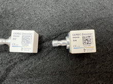 Load image into Gallery viewer, Lot of 26 Dentsply Sirona CEREC Zirconia+ Dental CAD/CAM Milling Blocks
