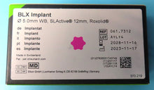 Load image into Gallery viewer, NEW UNUSED Lot of 8 Straumann Roxolid  Dental Implant Systems
