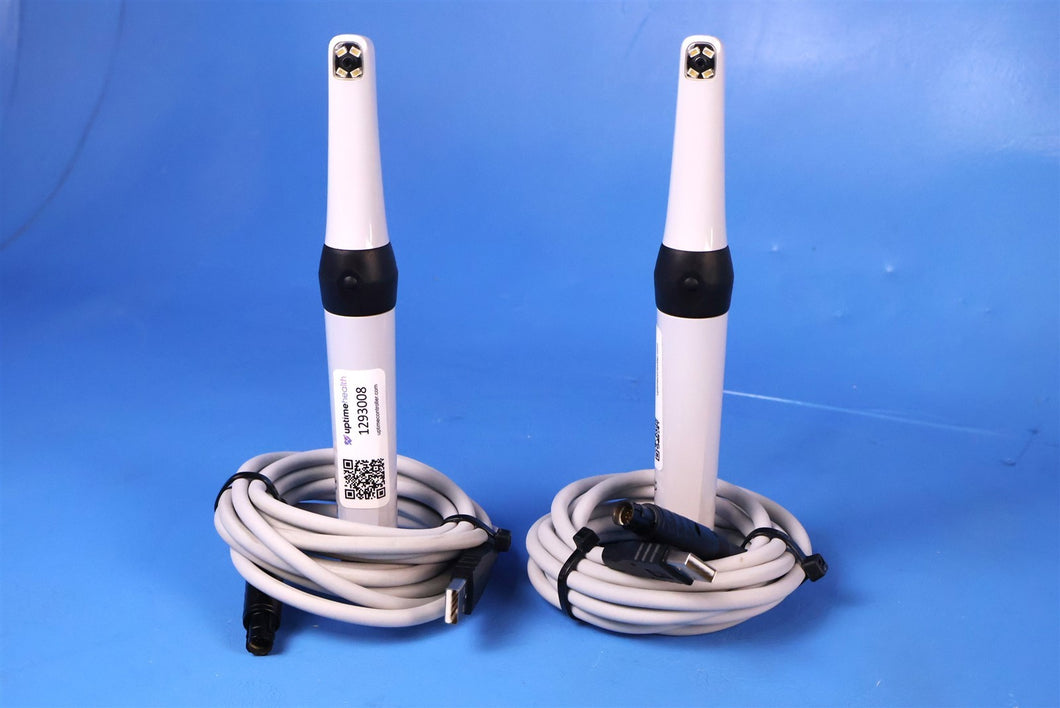 Lot of 2 Air Techniques Cam-X Spectra Dental Intraoral Camera Imaging Systems