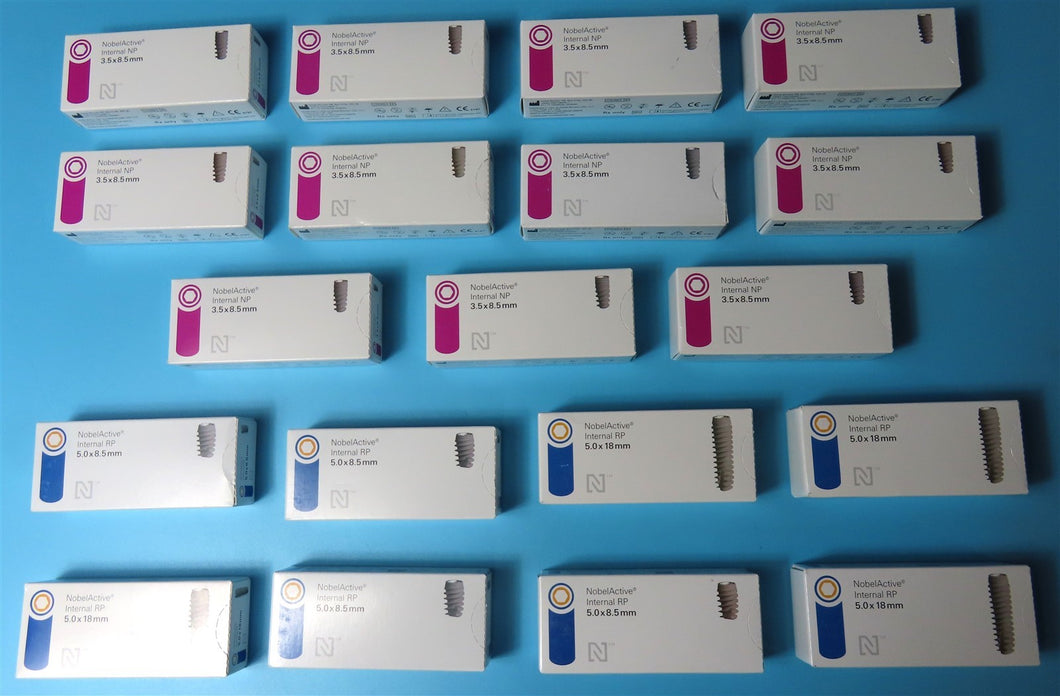 NEW UNUSED Lot of 19 Straumann Internal NP/RP Dental Implant Systems