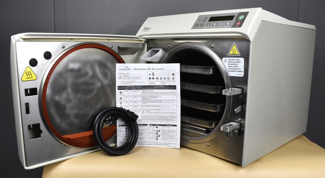 Midmark Ritter M11 Dental Autoclave Sterilizer REFURBISHED w/ 1 YEAR WARRANTY