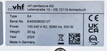 Load image into Gallery viewer, VHF E4 Dental Milling Machine for CAD/CAM Restorative Dentistry (2024)

