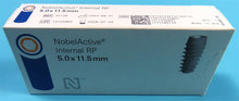 Load image into Gallery viewer, NEW UNUSED Lot of 13 Nobel Biocare NobelActive Internal Dental Implant Systems

