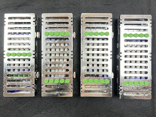 Lot of 4 Hu-Friedy Dental Prophy Instrument Kits