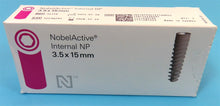 Load image into Gallery viewer, NEW UNUSED Lot of 25 Nobel Biocare NobelActive Internal Dental Implant Systems
