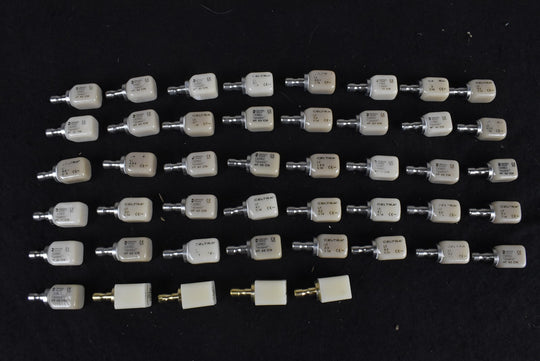 Lot of 45 Dentsply, Tessera, Celtra, Cerasmart Dental CAD/CAM Milling Blocks