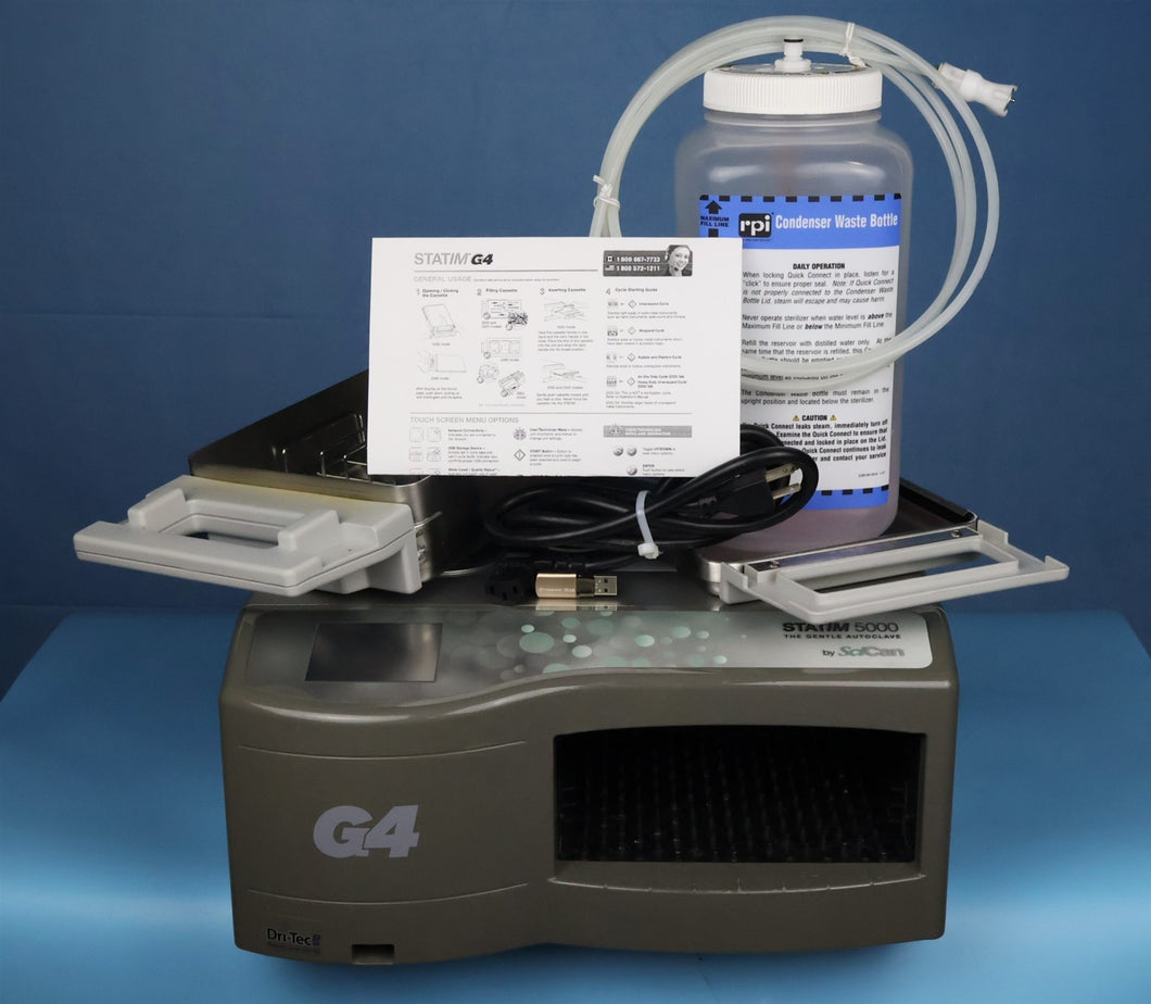 SciCan STATIM 5000 G4 Dental Autoclave Cassette Sterilizer