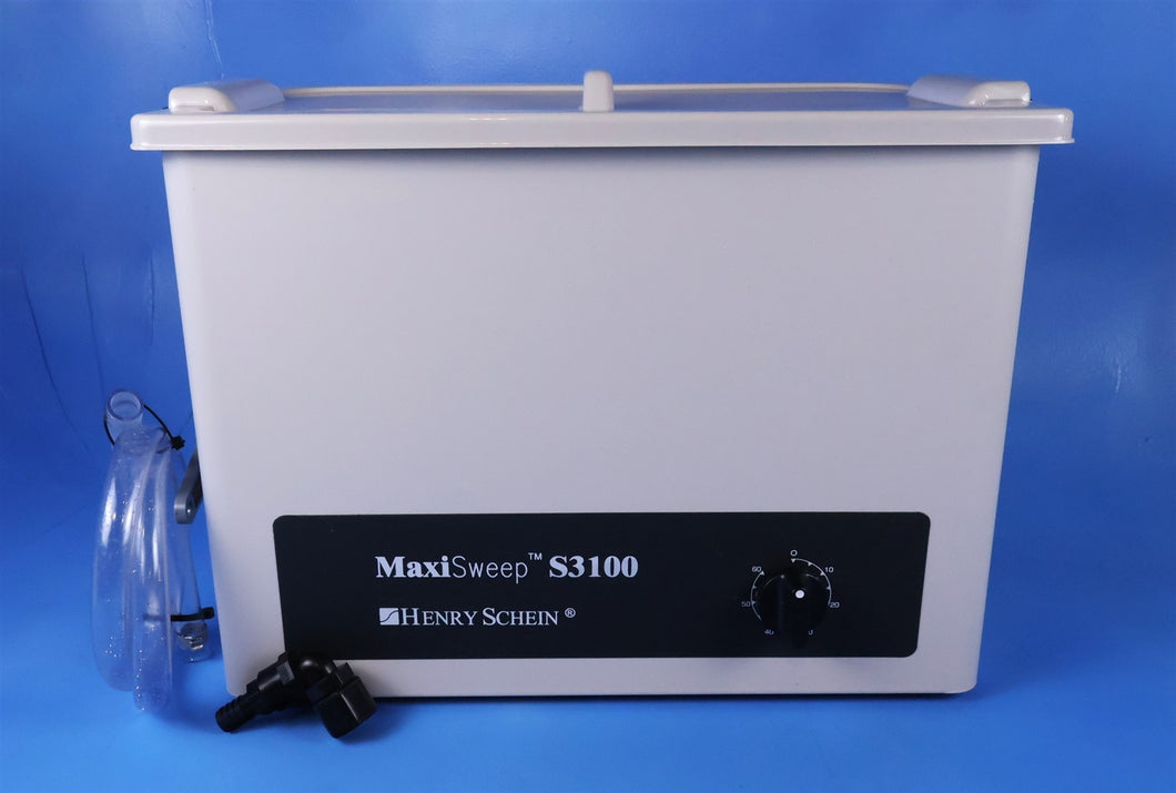 Henry Schein Maxi Sweep 3100 Dental Ultrasonic Cleaner Cavitation Bath