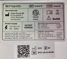 Load image into Gallery viewer, Enbio S Dental Medical Class B Instrument Sterilizer Year: 2023
