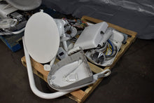 Load image into Gallery viewer, Adec 311 w/ 541 12 O&#39;Clock Rear Delivery, 375L Exam Light, 421 &amp; 422 Stools
