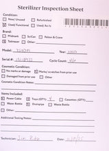 Load image into Gallery viewer, Tuttnauer 2540M Dental Manual Autoclave Steam Instrument Sterilizer
