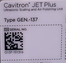 Load image into Gallery viewer, Dentsply Cavitron Jet Plus Gen 137 Dental Ultrasonic Scaler/Air Polisher
