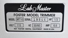 Load image into Gallery viewer, NEW UNUSED Ray Foster Lab Master MT10 Dental Cast Aluminum Model Trimmer
