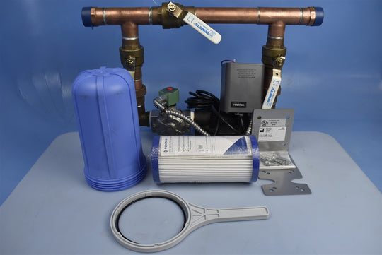 New Midmark Water Filter and By-Pass System 1.5 inch Pipe Size Model