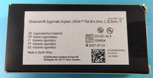 Load image into Gallery viewer, NEW UNUSED Lot of 5 Straumann Zygomatic Flat Dental Implant Systems
